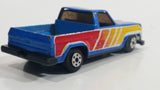 Yatming Chevrolet Pickup Truck No. 813 Blue Die Cast Toy Car Vehicle