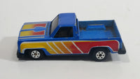 Yatming Chevrolet Pickup Truck No. 813 Blue Die Cast Toy Car Vehicle