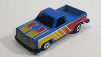 Yatming Chevrolet Pickup Truck No. 813 Blue Die Cast Toy Car Vehicle