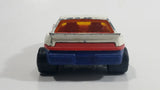 Vintage Majorette Pontiac Fiero White No. 206 Die Cast Toy Car Vehicle 1/55 Scale Made in France