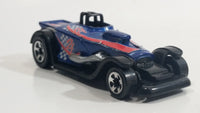 2002 Hot Wheels Super Comp Dragster Dark Blue Die Cast Toy Car Vehicle McDonald's Happy Meal