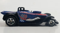 2002 Hot Wheels Super Comp Dragster Dark Blue Die Cast Toy Car Vehicle McDonald's Happy Meal