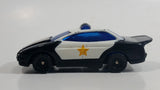 1997 Hot Wheels McDonald's Police Car Black White Die Cast Toy Car Vehicle