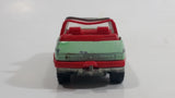 Majorette Peugeot 205 CTI Convertible 1/53 Scale No. 281 & No. 210 Light Green and Red Die Cast Toy Car Vehicle