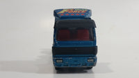 Rare HTF Majorette Mercedes "Truck Force" Semi Tractor Truck Rig Teal Blue Die Cast Toy Car Vehicle