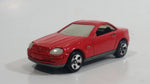 Rare 1997 Hot Wheels Mercedes SLK Red Die Cast Toy Car Vehicle