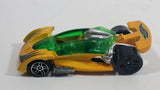 2002 Hot Wheels First Editions Open Road-Ster Pearl Dark Yellow Die Cast Toy Race Car Vehicle