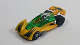 2002 Hot Wheels First Editions Open Road-Ster Pearl Dark Yellow Die Cast Toy Race Car Vehicle