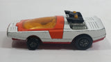 Vintage 1972 Lesney Matchbox Speed Kings Bandeloro White and Orange Die Cast Toy Car Vehicle with Lifting Canopy