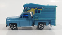 JRI Road Machines "Cosmos" RV Camper Chevy Pickup Truck Sky Blue Die Cast Toy Car Vehicle - Hong Kong