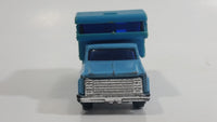 JRI Road Machines "Cosmos" RV Camper Chevy Pickup Truck Sky Blue Die Cast Toy Car Vehicle - Hong Kong