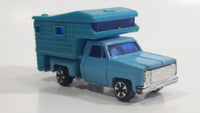 JRI Road Machines "Cosmos" RV Camper Chevy Pickup Truck Sky Blue Die Cast Toy Car Vehicle - Hong Kong