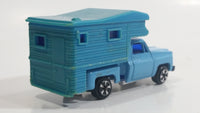 JRI Road Machines "Cosmos" RV Camper Chevy Pickup Truck Sky Blue Die Cast Toy Car Vehicle - Hong Kong