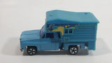 JRI Road Machines "Cosmos" RV Camper Chevy Pickup Truck Sky Blue Die Cast Toy Car Vehicle - Hong Kong