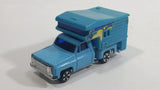 JRI Road Machines "Cosmos" RV Camper Chevy Pickup Truck Sky Blue Die Cast Toy Car Vehicle - Hong Kong