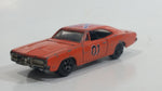 Vintage 1981 Warner Bro. ERTL Dukes of Hazzard General Lee Orange Die Cast Toy Muscle Car Vehicle TV Show Collectible