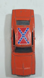 Vintage 1981 Warner Bro. ERTL Dukes of Hazzard General Lee Orange Die Cast Toy Muscle Car Vehicle TV Show Collectible