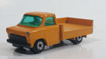 Vintage 1977 Lesney Matchbox Superfast No. 66 Ford Transit Truck Orange Die Cast Toy Car Vehicle Made in England