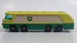 Vintage Lesney Major Pack No. 1 British Petroleum B.P. "AutoTanker" Fuel Hauler Green, Bright Yellow and White Die Cast Toy Car Vehicle Made in England