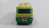 Vintage Lesney Major Pack No. 1 British Petroleum B.P. "AutoTanker" Fuel Hauler Green, Bright Yellow and White Die Cast Toy Car Vehicle Made in England