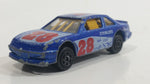 Vintage Majorette Supers No. 217/8 Stock Car #28 Blue 1/60 Scale Die Cast Toy Race Car Vehicle