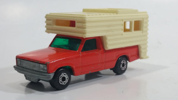 Vintage 1979 Lesney Matchbox Superfast No. 38 Camper RV Truck Orange Die Cast Toy Car Vehicle Made in England