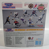 1995 Edition Starting Lineup NHL Ice Hockey Player Goalie Arturs Irbe San Jose Sharks Action Figure and Trading Card New in Package