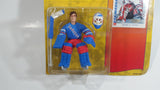 1994 Edition Kenner Starting Lineup NHL Ice Hockey Player Goalie Mike Richter New York Rangers Action Figure and Score Trading Card New in Package