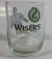 Wiser's Canadian Whiskey CFL Canadian Football League Saskatchewan Roughriders Team George Reed Player #34 4" Tall Glass Whiskey Cup