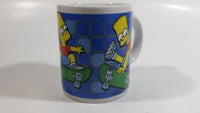 2006 Fox The Simpsons Skateboarding Bart Simpson Collectible Coffee Mug By Matt Groening