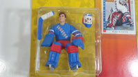 1994 Edition Kenner Hasbro Starting Lineup Mike Richter New York Rangers Action Figure and Score Trading Card New in Package