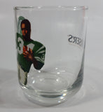 Wiser's Canadian Whiskey CFL Canadian Football League Saskatchewan Roughriders Team George Reed Player #34 4" Tall Glass Whiskey Cup