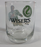 Wiser's Canadian Whiskey CFL Canadian Football League Saskatchewan Roughriders Team George Reed Player #34 4" Tall Glass Whiskey Cup