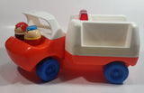 1985 Little Tikes Ambulance 12" Long with Man and Woman Figures Plastic Toddler Toy