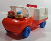 1985 Little Tikes Ambulance 12" Long with Man and Woman Figures Plastic Toddler Toy