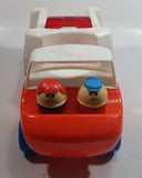 1985 Little Tikes Ambulance 12" Long with Man and Woman Figures Plastic Toddler Toy