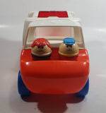 1985 Little Tikes Ambulance 12" Long with Man and Woman Figures Plastic Toddler Toy