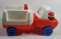 1985 Little Tikes Ambulance 12" Long with Man and Woman Figures Plastic Toddler Toy