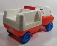 1985 Little Tikes Ambulance 12" Long with Man and Woman Figures Plastic Toddler Toy