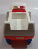 1985 Little Tikes Ambulance 12" Long with Man and Woman Figures Plastic Toddler Toy