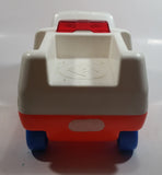 1985 Little Tikes Ambulance 12" Long with Man and Woman Figures Plastic Toddler Toy