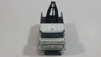 Yatming Wrecker Salvage Tow Truck Black and White Die Cast Toy Car Wrecking Towing Vehicle China