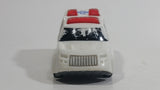 1997 Hot Wheels Ambulance White Die Cast Toy Car Emergency Vehicle - McDonald's Happy Meal