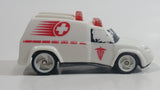 1997 Hot Wheels Ambulance White Die Cast Toy Car Emergency Vehicle - McDonald's Happy Meal