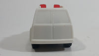 1997 Hot Wheels Ambulance White Die Cast Toy Car Emergency Vehicle - McDonald's Happy Meal