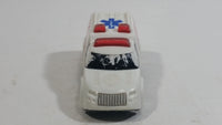 1997 Hot Wheels Ambulance White Die Cast Toy Car Emergency Vehicle - McDonald's Happy Meal