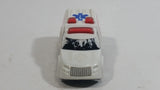 1997 Hot Wheels Ambulance White Die Cast Toy Car Emergency Vehicle - McDonald's Happy Meal