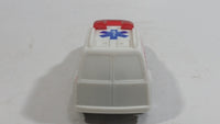 1997 Hot Wheels Ambulance White Die Cast Toy Car Emergency Vehicle - McDonald's Happy Meal