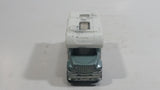 2008 Matchbox Outdoor Adventure Motor Home RV Metalflake Light Blue Silver and White MB756 Die Cast Toy Car Recreational Vehicle with Opening Rear Gate