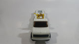 Vintage 1977 Lesney Matchbox Super Kings K-27 Ford 'A' Series "Miss Embassy" Semi Tractor Trailer Speed Boat Hauler Truck White Die Cast Toy Car Vehicle Made in England
